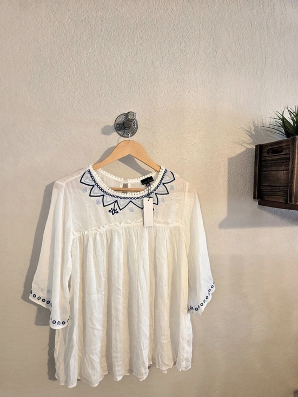 Zenobia Embroidered Blouse